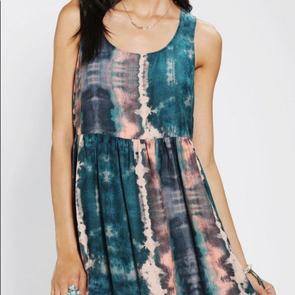 Urban outfitters Ecote Peek-a-boo babydoll dress